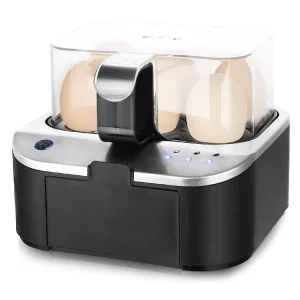 Smart Electric 400W 6 Eggs Boiler with Voice Functions