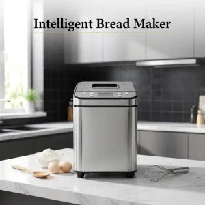 Smart Electric Bread Maker 1150g Large Capacity Stainless Steel Machine Fruit Dispenser 25 Menus Multi Functional