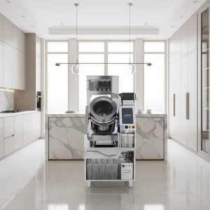 Smart Electric Cooking Machine Stainless Steel Energy Saving Digital Touchscreen for Stir-Fry Dishes Catering Applications