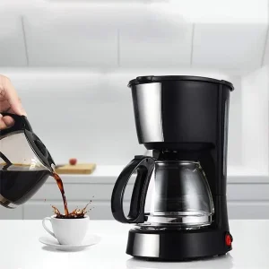 Smart Electric Drip Coffee Maker Home Multifunctional Portable Single cup Machine for Outdoor Use