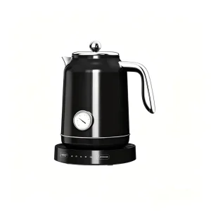 Smart Electric Kettle Retrodigital Temp Display Large Capacity Stainless Steel CE CB Keep Heat 1.7L