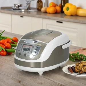 Smart Electric Multi-Purpose Stainless Steel Mini Portable Low Sugar Rice Cooker with Timer Function