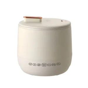 Smart Electric Portable Mini Rice Cooker 1.8L Plastic Housing for 1-2 People Household RV Use Multifunctional Cooking Rice