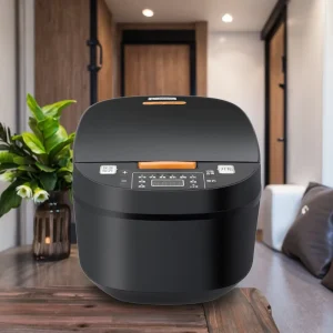 Smart Electric Rice Cooker Aluminum Inner Pot Paddle Including Measuring Cup for RV Use Food Cooking Steaming