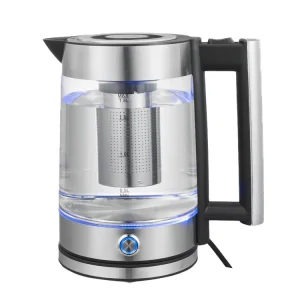 Smart Home Appliances Cordless Electric Glass Tea Kettle