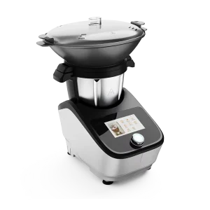Smart Home Electric App Controlled Stainless Steel 3 Speed Food Processor Multifunctional Thermomixer for Small Kitchen Chopping