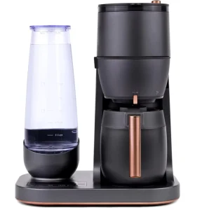 Smart Home Kitchen Essentials Grind Brew Coffee Maker with Automatic Function 10 Cup Thermal Carafe Electric Single Serve Option