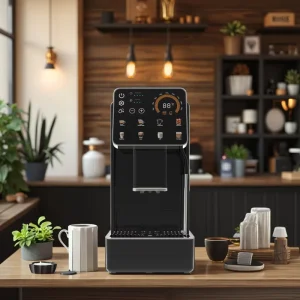 Smart Home Stainless Steel Automatic Coffee Maker With One Touch Brewing and Self Cleaning for Busy Lifestyles