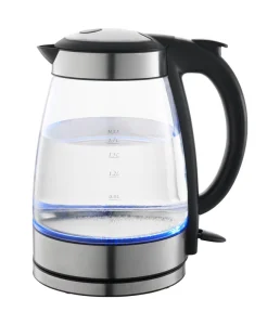 Smart Household Appliance Glass Electric Kettles with Concealed Stainless Steel Heating element