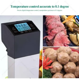 Smart Household Electric Slow Cooker & Sous Vide Portable Small Size Slow Cooker for Steak Egg Cooking Factory Price