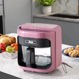 Smart Household Kitchen 1200W Kitchen Air Fryer Smart Electric Fryer for French Fries