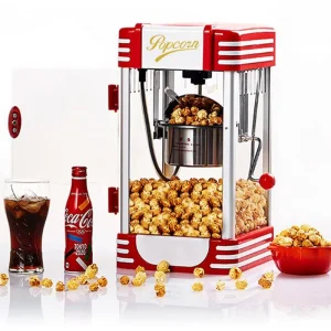 Smart Popcorn Machine 220V High Productivity 1300W Commercial Use
