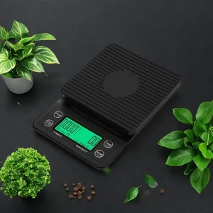 Smart Precision Engineered Digital Coffee Scale Drip Timer Electronic Weighing Scales for Kitchen Must Have