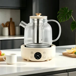 Smart Temperature Control Electric Kettle 1.8L Variable Temperature Tea Kettle Keep Warm Function