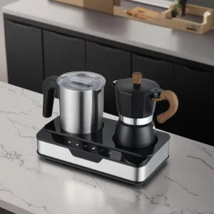 Smart Touch Control Cappuccino Macha Latte Milk Frother Automatic Stop Multifunctional Milk Frother