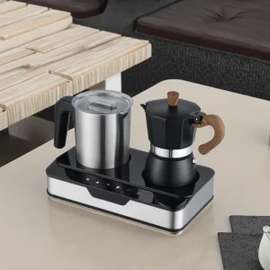 Smart Touch Control Mode Commercial Grade Milk Frother with Fast Heating Style Modern Milk Frother