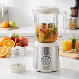 Smoothie Mixeur Smoothie Maker Commercial Use Smoothie Electric Home Blender with Juicer Meat Grinder Ice Crusher Features