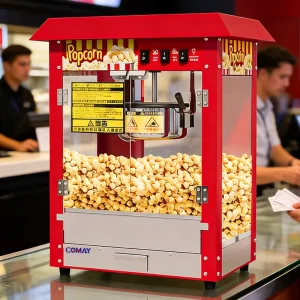 Snack Equipment Popcorn Machine for Night Market Stalls Fast Popcorn Making Machine