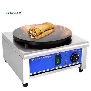 Snack Machine Commercial Crepe Machine Electric Middle Eastern Crepe Tortilla Pancake Machine Price