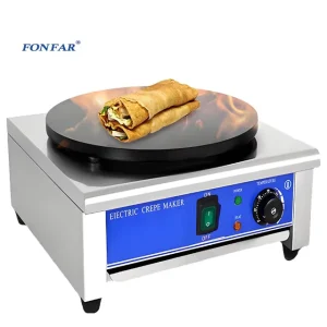 Snack Machine Crepe Maker Commercial Pancake Machine for Food Cart