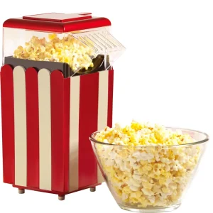 Snack Machine Hot Air Pop Corn Machine No Oil Popcorn Maker