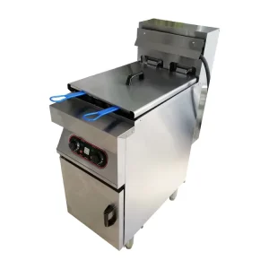 Snake Electric Fryer Stainless Steel 304 High Productivity Deep Frying Machine for Fast Food