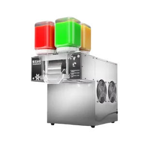 Snow Ice Machine Food Mini Automatic Bingsu Flack Snowflake Shaved Ice Crusher Shaver Machine