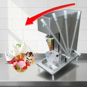 Soft Serve Ice Cream Maker Yogurt Machine Fresh Fruit Apple Soya Commercial Ice Cream Machine Brazil Bangladesh