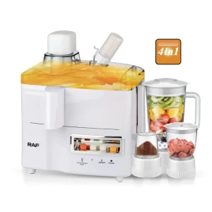 Solid State Control Multifunctional Juicer Extractor 400W 4 in 1 Electric Juice Blender Low Noise Operate Smoothly