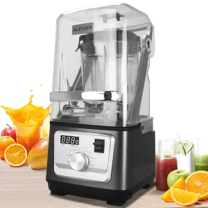 Soundproof Blender Juicer Maker Licuadora Inteligente Baby Food Fruit Juice Blender Ice Crusher Smoothie Maker