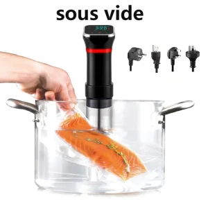 Sous Vide Cooker Immersion Cooker Low Temperature Slow Cooking Stick with Digital Timer Temperature Control for Home Kitchen