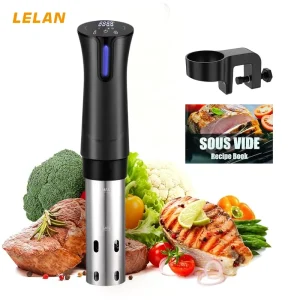 Sous Vide Immersion Circulator Uniform Heat Slow Cooking Machine for Home Kitchen Safe and Efficient Food Preparation