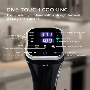 Sous Vide Machine Ready to Ship Slow Cooker Immersion Circulator Brushless Motor 1100 Watts Electric Crock Pot