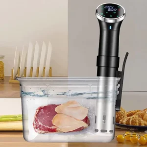 Sous Vide Machine WIFI Connected App Control Ultra Quiet Rapid Heating Circulator Temperature Time Digital