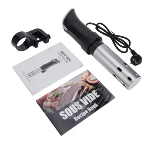 Sous Vide WiFi Machine Low Temperature Slow Cooking Hand Placed Eggbeater for Kitchen Use Vacuum Molecular Steak Stick