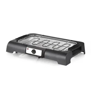 Square Electric Grill Detachable Home Meat Roaster Hot Pot Grill Combo Multi Use Barbecue Flat Griddle 1800W Mechanical