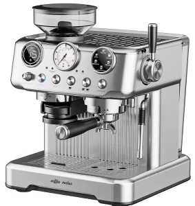 Stainless Steel 19Bar Cafetera Espresso Machine Soft Pod Coffee Maker Milk Automatic Expresso Machine With Grinder