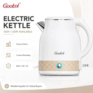 Stainless Steel 2.0 Liter Electronic Water Kettle Electric Jug Kettle Home Appliances