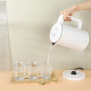 Stainless Steel 2L Electric Kettle 360 Degree Rotational Base Automatic Shut-off Mechanical Control