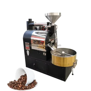 Stainless Steel 3Kg 6Kg 10kg 15kg 20kg 30kg Coffee Bean Roasting Equipment Roaster Machine