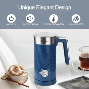 Stainless Steel 4 in 1 Multifunction Electric Coffee Milk Frother Milk Foamer for Home Use