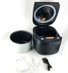 Stainless Steel 5L Smart Electric Rice Cooker Non Stick with LED Digital Screen for Home Factory Direct OEM Custom