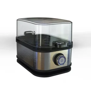 Stainless Steel 6 Capacity Egg Steamer Electric Egg Boiler Automatic Large Hard Boiled Egg Cooker Boiler