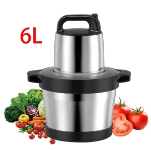 Stainless Steel 6L and 10L Mappers Meat Grinders Mixers Electric Food Meat Slicers