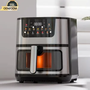 Stainless Steel 8L 12L 15L Mini Rack Without Oil Air Fryer
