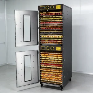 Stainless Steel Air Drying Food Dehydrator for Watermelon Peach Pear Venison Jerky Herbs Pet Snacks & Dried Fruits