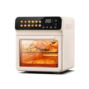 Stainless Steel Air Fryer Household Large Capacity Mechanical Multi-Functional Smart Visible All-In-One Electric Oven