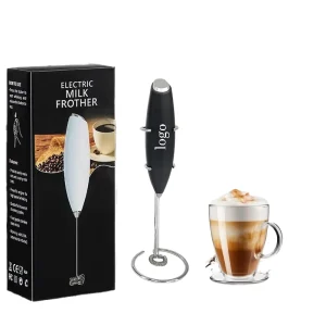 Stainless Steel Automatic Coffee Frother Kitchen Bar Hand-held Foam Maker Electric Coffee Milk Frother
