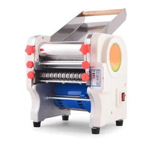 Stainless Steel Automatic Electric Noodle Making Pasta Maker Dough Roller Noodle Cutting Machine Dumpling Skin Noodle Cutter