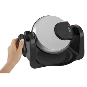 Stainless Steel Automatic Thermostatically Controlled Electric Round Rotary Waffle Makers